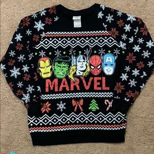 Marvel Christmas Themed Sweater